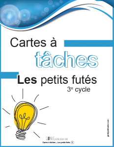 Géniepublication Catalogue Cartes à tâches Les petits futés 3e cycle