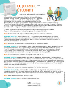 Le journal étudiant