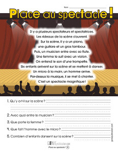 Place au spectacle !