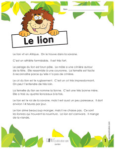 Le lion