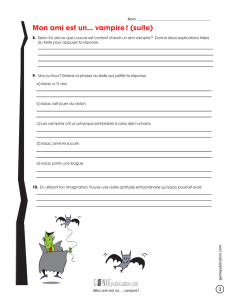 Mon ami est un vampire