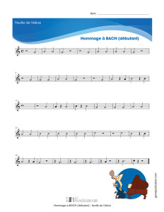 Hommage à Bach