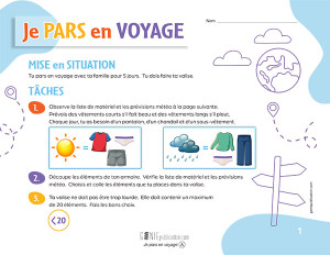 Je pars en voyage