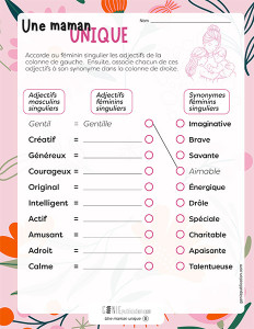 Une maman unique