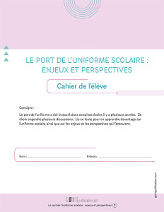 Le port de l’uniforme scolaire : enjeux et perspectives