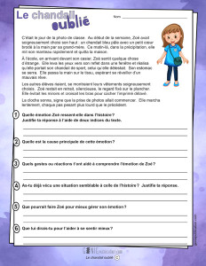 Le chandail oublié