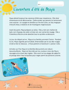 L’aventure d’été de Maya 3