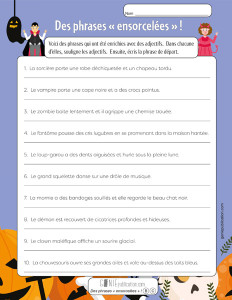 Des phrases « ensorcelées » !