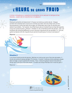 L’heure du grand froid