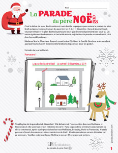 La parade du père Noël