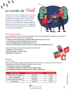 Soirée de Noël