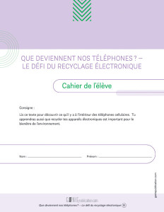 Que deviennent nos téléphones ? – Le défi du recyclage électronique