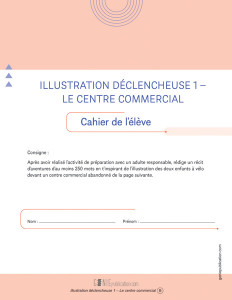 Illustration déclencheuse 1 – Le centre commercial