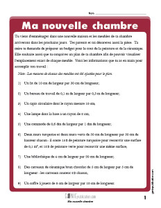 Ma nouvelle chambre