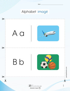Alphabet imagé – Version élève