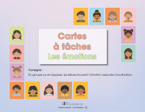 Cartes à tâches – Les émotions