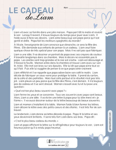 Le cadeau de Liam