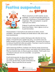 Les Festins Suspendus des Gorges - 1