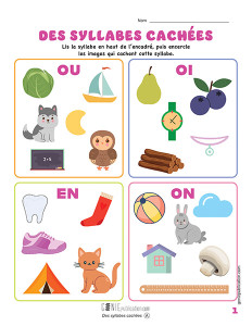 Des syllabes cachées