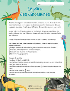 Le parc des dinosaures