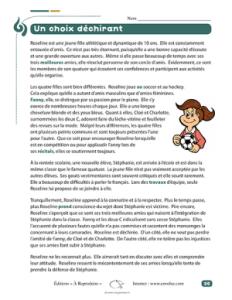 Un choix déchirant