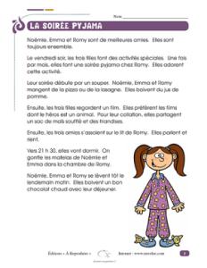 La soirée pyjama