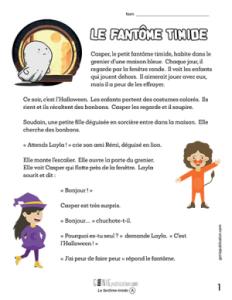 Le fantôme timide