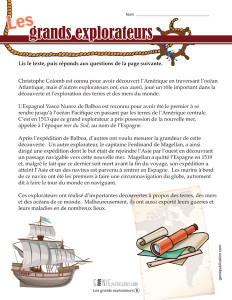 Les grands explorateurs