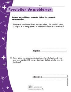 Résolution de problèmes