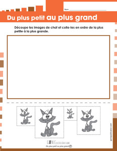 Du plus petit au plus grand