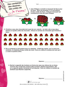 Des centaines, des dizaines... des unités de je t'aime!