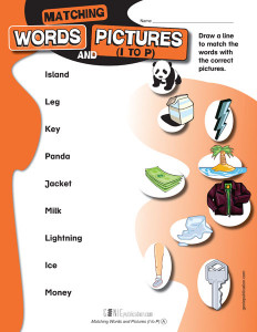 Matching Words and Pictures (I to P)