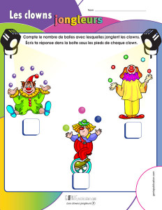 Les clowns jongleurs