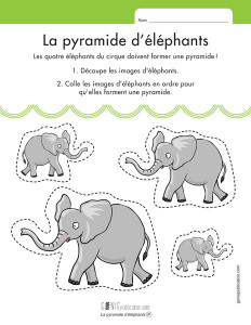 La pyramide d'éléphants