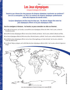 Les Jeux olympiques à travers le temps et le monde
