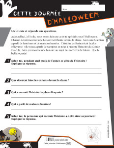 Cette journée d'Halloween