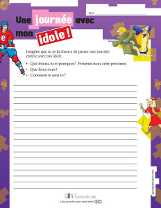 Une journée avec mon idole