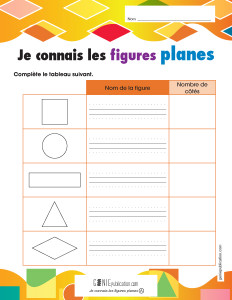 Je connais les figures planes