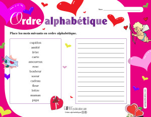 Ordre alphabétique