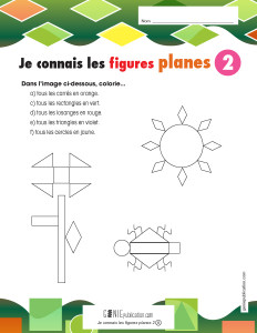 Je connais les figures planes 2