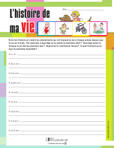 L'histoire de ma vie