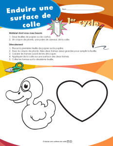 Enduire une surface de colle