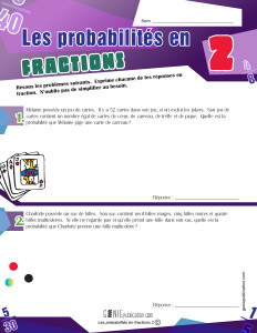 Les probabilités en fractions 2