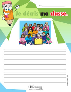 Je décris ma classe