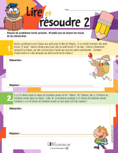 Lire et résoudre 2
