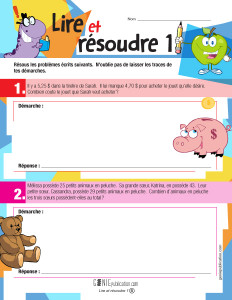 Lire et résoudre 1