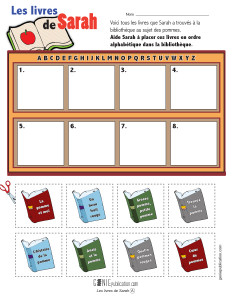 Les livres de Sarah