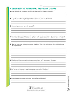 Cendrillon, la version au masculin