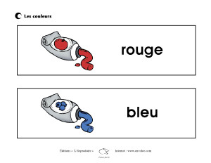 Affiches des couleurs 2