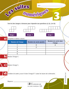 Les suites numériques 3